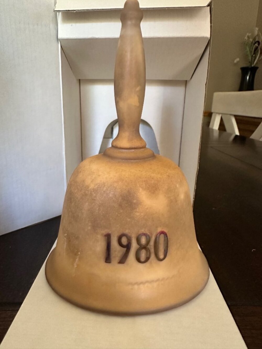 Vintage M.J. Hummel Annual Bell 1980 Third Edition By Goebel In Bas Relief - Picture 10 of 16